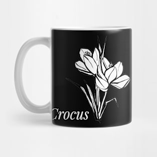 Crocus flowers Mug